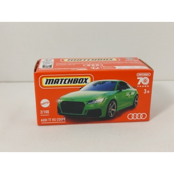 Matchbox 1:64 Power Grab - Audi TT RS Coupe green
